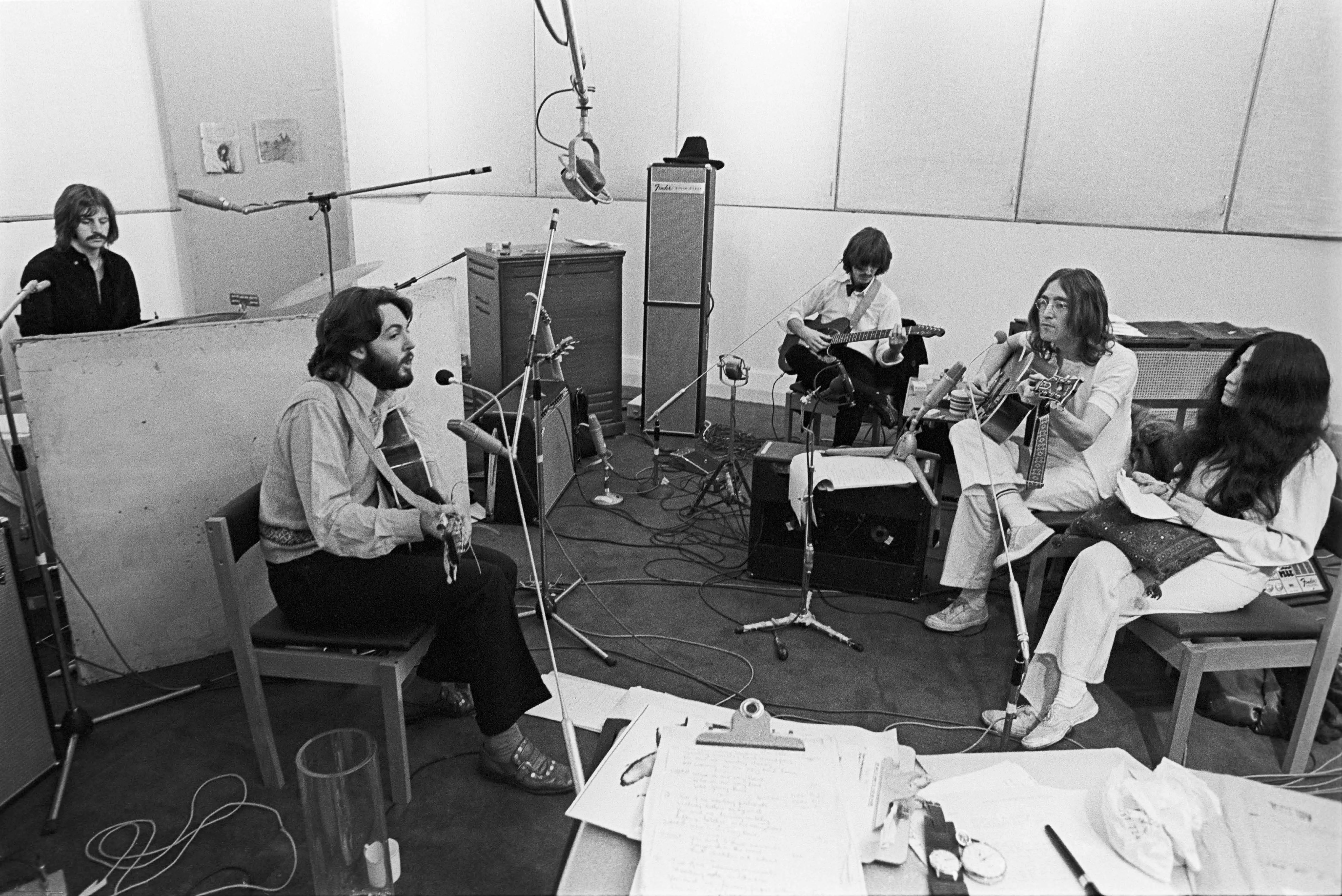 Ny dokumentarserie blir med inn i Beatles' øvingslokale