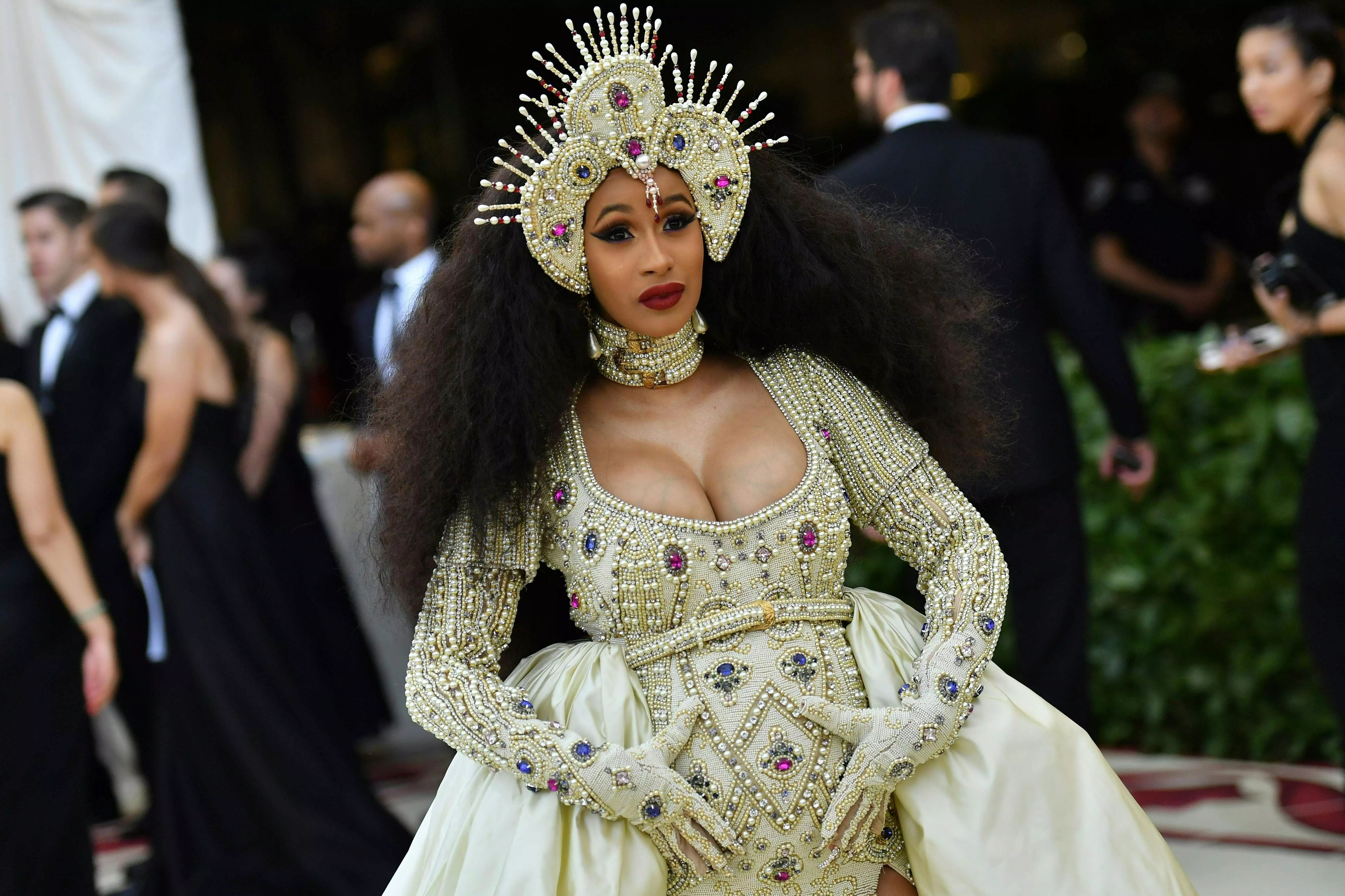 Cardi B meldte seg til politiet